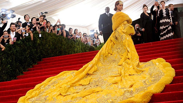 Celebrities strut their stuff at Met Gala