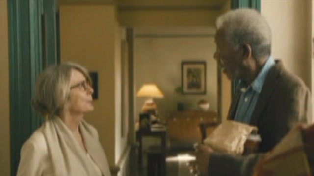 Morgan Freeman and Diane Keaton adorable in ‘5 Flights Up’