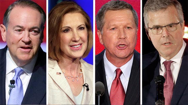 GOP hopefuls face shifting tides of presidential polls