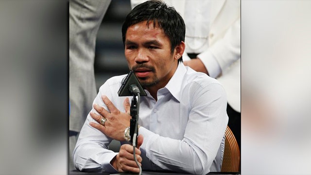 Lawsuit claims Pacquiao knew of injury weeks before fight