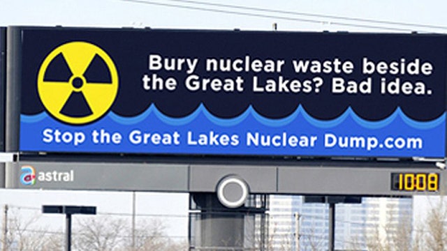 Outrage over Great Lakes nuclear waste plan