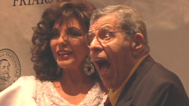 Jerry Lewis, Joan Collins talk aging