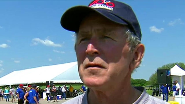President Bush reflects on 'W100K' ride