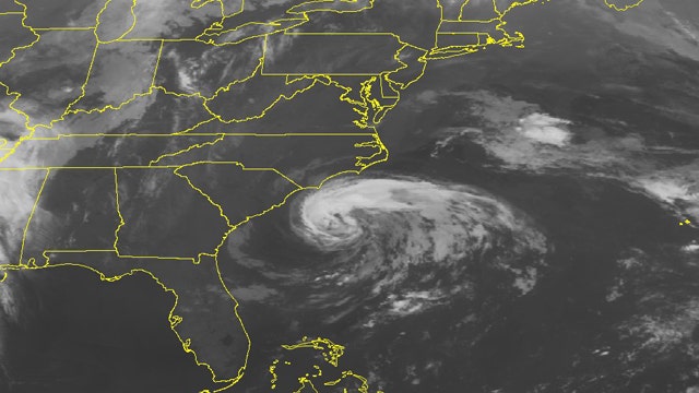 Tropical storm Ana making its way towards the Carolinas