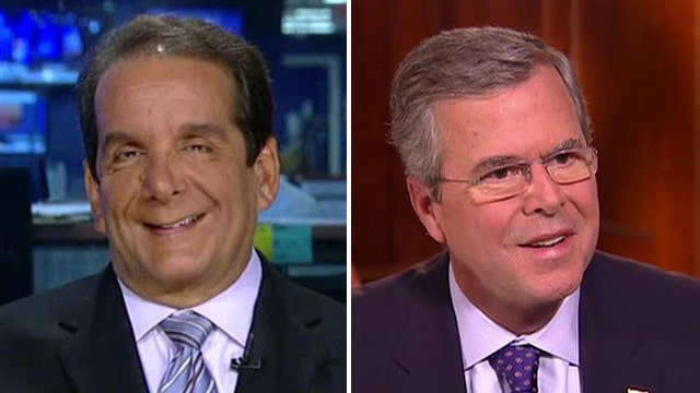 Charles Krauthammer on Jeb Bush's 2016 chances