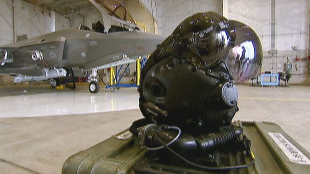 A look at the futuristic new F-35 fighter pilot helmet