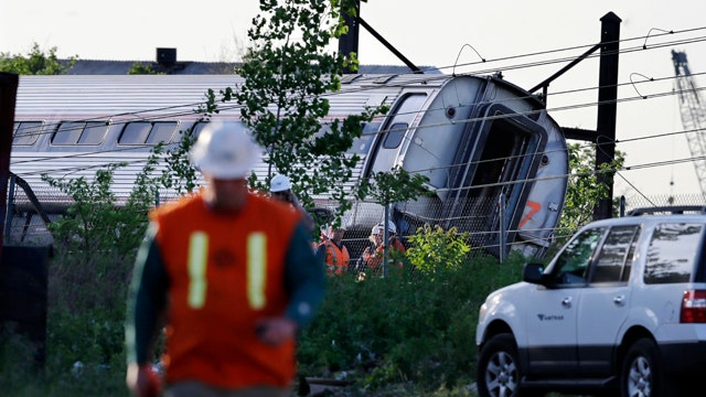 NTSB investigating Amtrak train derailment in Philadelphia