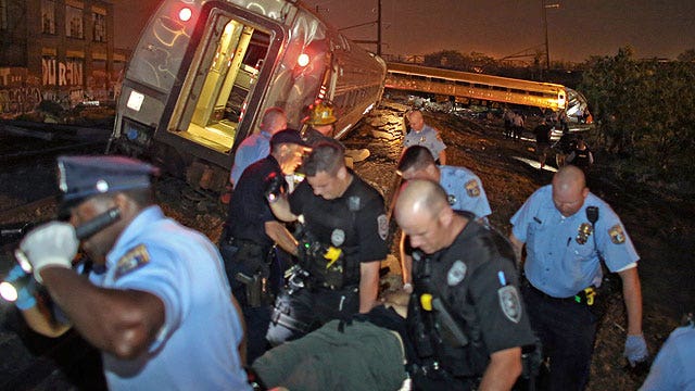Politicians turn the Amtrak tragedy into a talking point