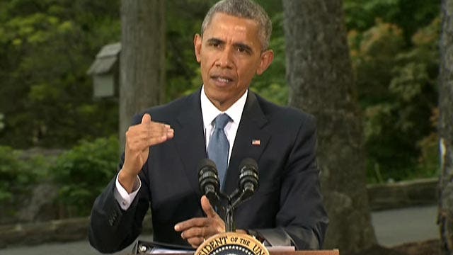 President Obama comments on Syria