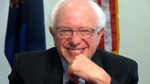 Alan Colmes and Bernie Sanders