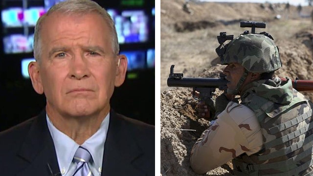 Oliver North sounds off on lack of media access to US forces