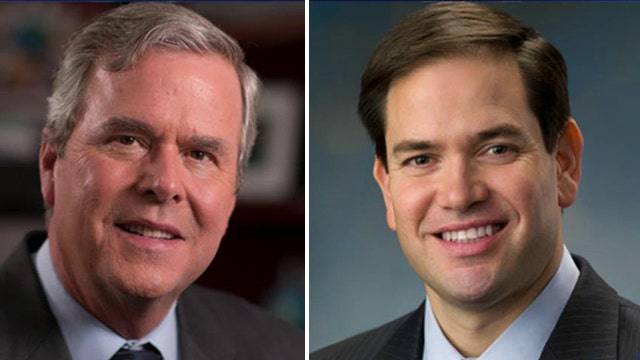 Rubio, Jeb Bush face repeated questions on Iraq War