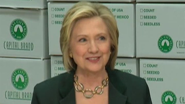 Clinton dodging reporter questions as she campaigns in Iowa
