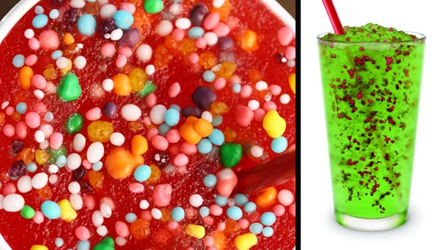 Sonic sweetens slushes with candy bits