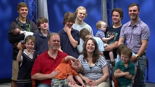 What are the odds? Couple with dozen sons welcomes 13th boy