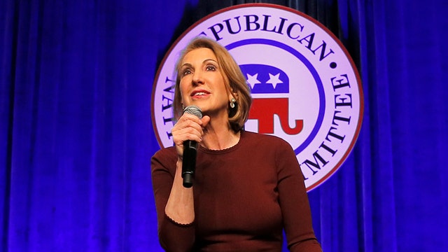 Carly Fiorina impresses crowd at Lincoln Day dinner in Iowa