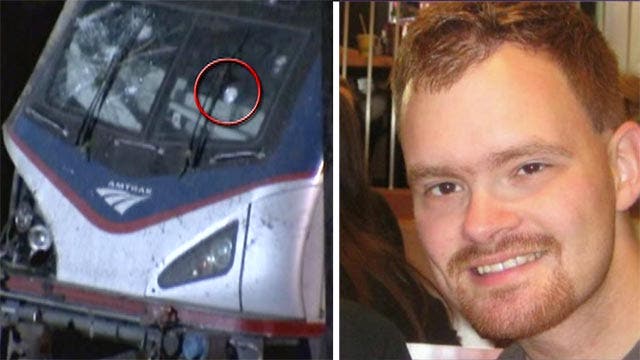 NTSB downplaying idea that object hit Amtrak windshield
