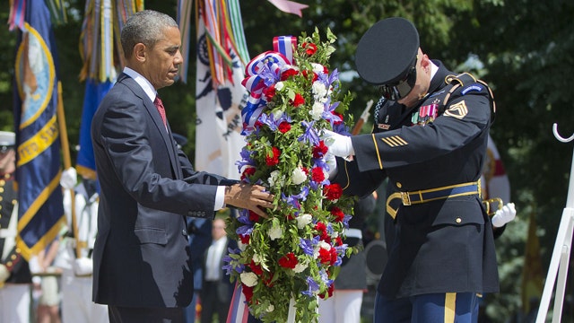 Memorial Day observance held at Arlington National Cemetery