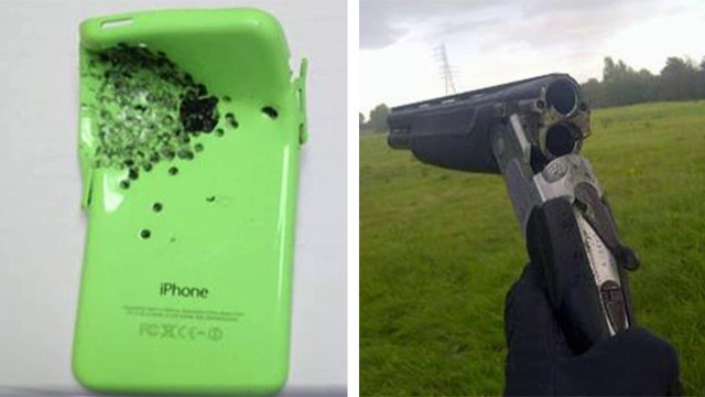 Shooting victim says iPhone saved his life