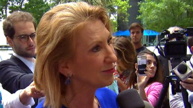 Fiorina: GOP nominee needs to ask tough questions of Clinton