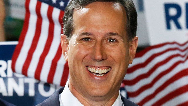 Rick Santorum: 'I offer a bold vision for America'