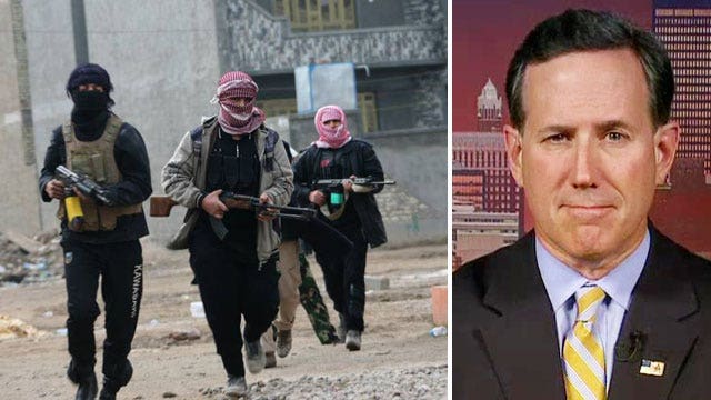 Rick Santorum sounds off on Iraq crisis, immigration