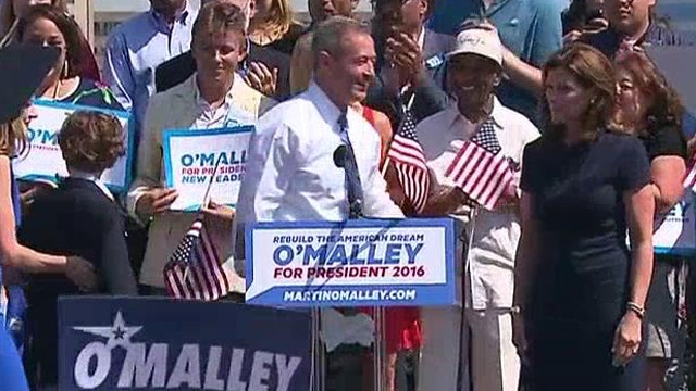 What does Martin O'Malley's announcement mean for 2016?
