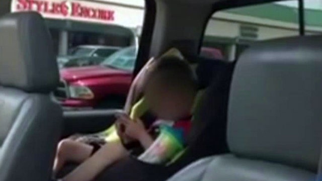 Viral video of child left alone in truck sparks outrage