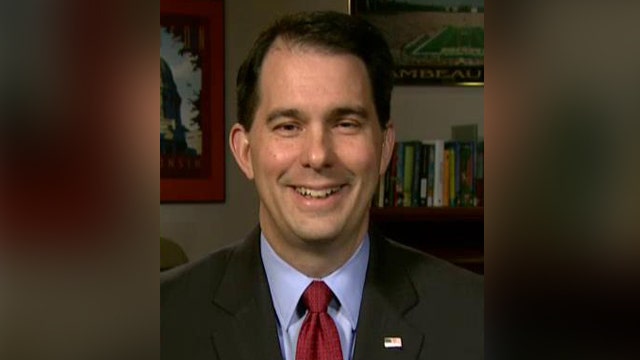 Gov. Scott Walker talks Patriot Act, crowded GOP field