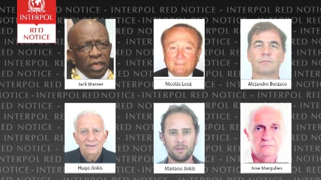 Interpol issues 'red notice' for 6 linked to FIFA probe
