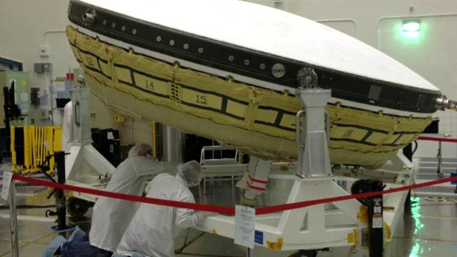NASA to test 'flying saucer' for future Mars landing