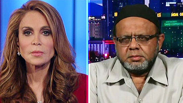 Pamela Geller, imam debate threats to free speech