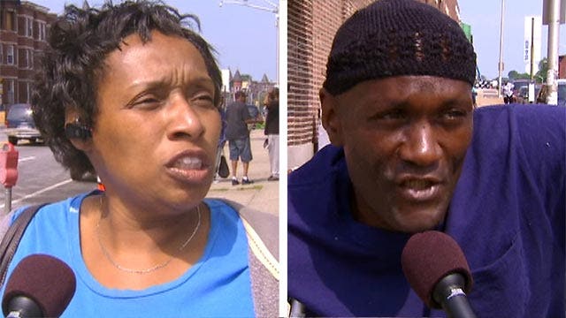 Baltimore residents: We want and need police here