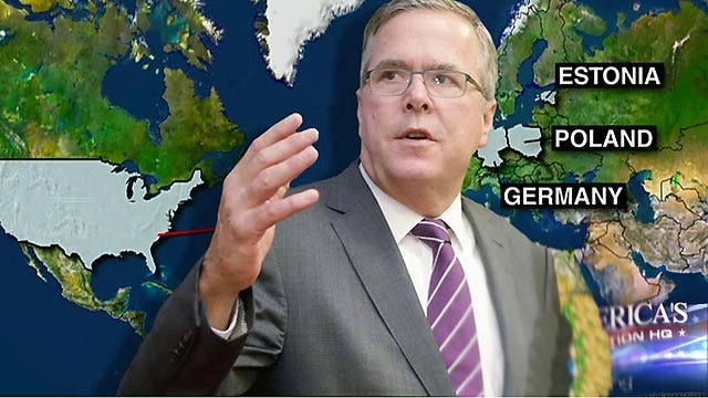 GOP presidential hopefuls focus on Europe as race heats up