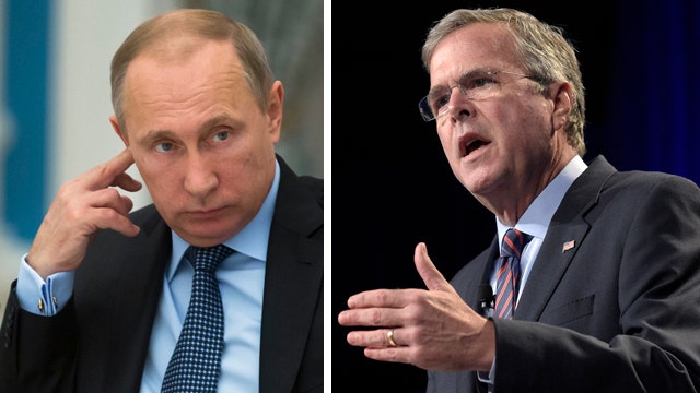 Jeb Bush planning tough talk on Putin during Europe trip