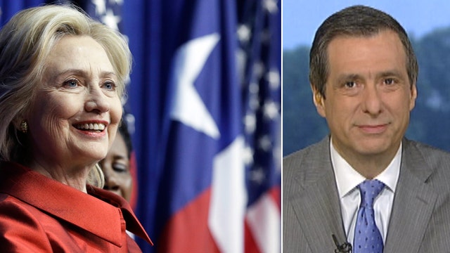 Kurtz: Hillary abandoning the center?