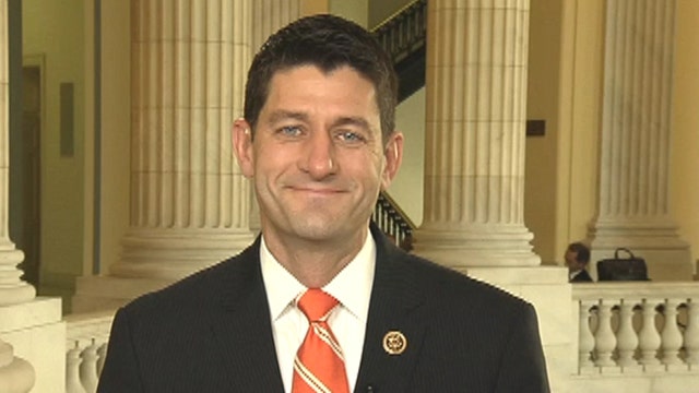 Rep. Paul Ryan talks 2016 GOP field, gov't waste