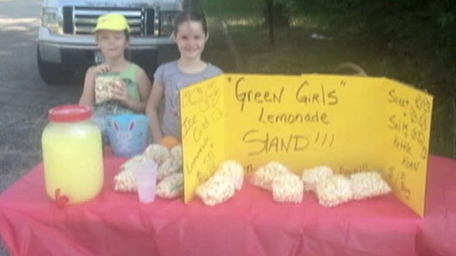 Texas police shut down girls' lemonade stand