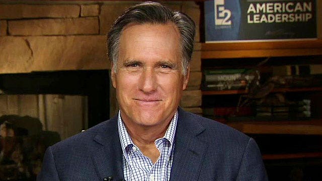 Exclusive: Mitt Romney explains the purpose of the E2 Summit