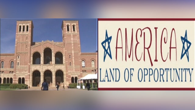 Is phrase 'America is the land of opportunity' offensive?