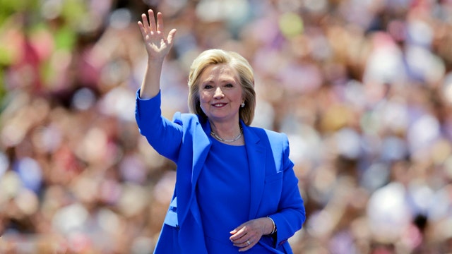 Hillary Clinton makes first major campaign speech