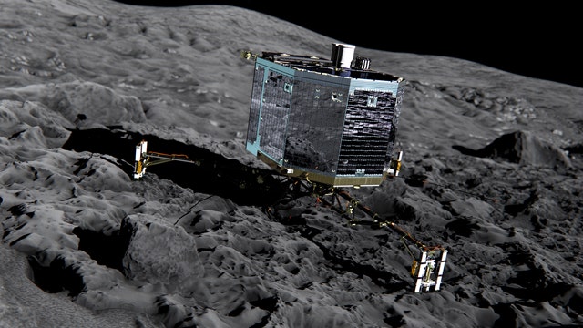 ESA Comet-landing probe Philae awakes, contacts Earth
