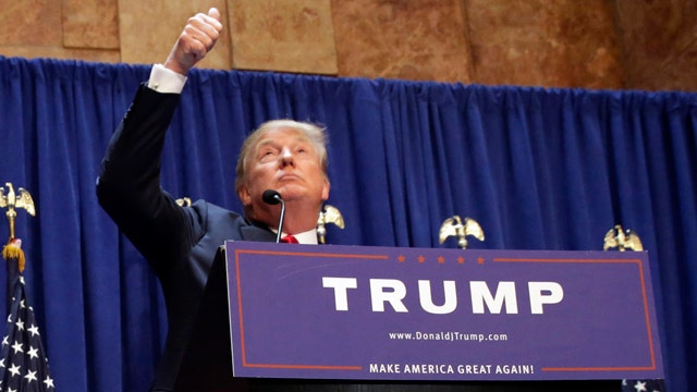 Donald Trump announces 2016 campaign run