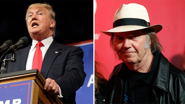 Neil Young doesn’t like Donald Trump using his song