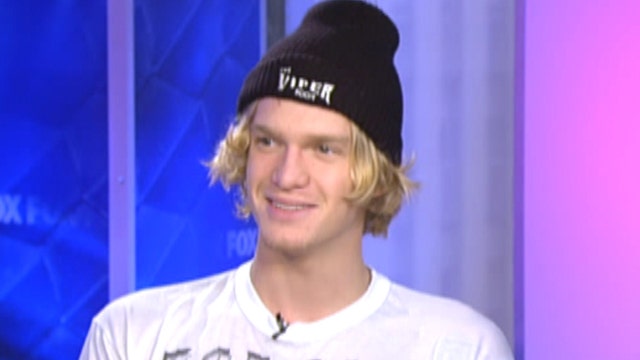 Cody Simpson’s not singing the blues