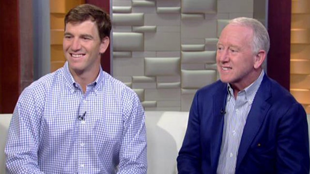 How the Mannings spend Father's Day