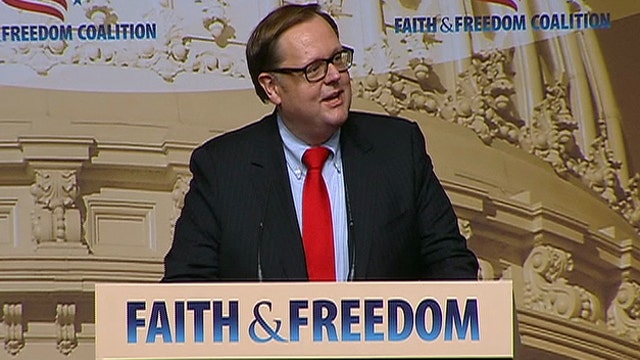 Todd Starnes addresses the Faith and Freedom Conference