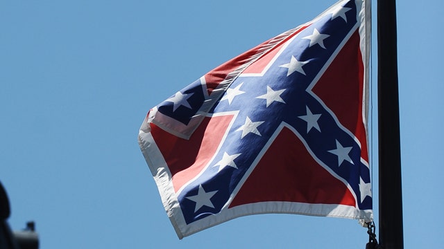 Critics call for Confederate flag to be removed from car