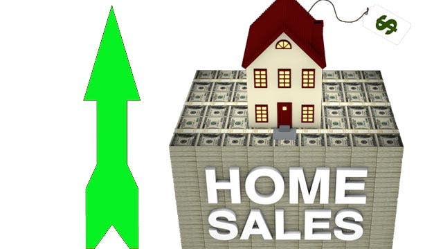 Home sales rising with mortgage rates