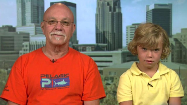 6-year-old boy saves grandpa after jet ski accident